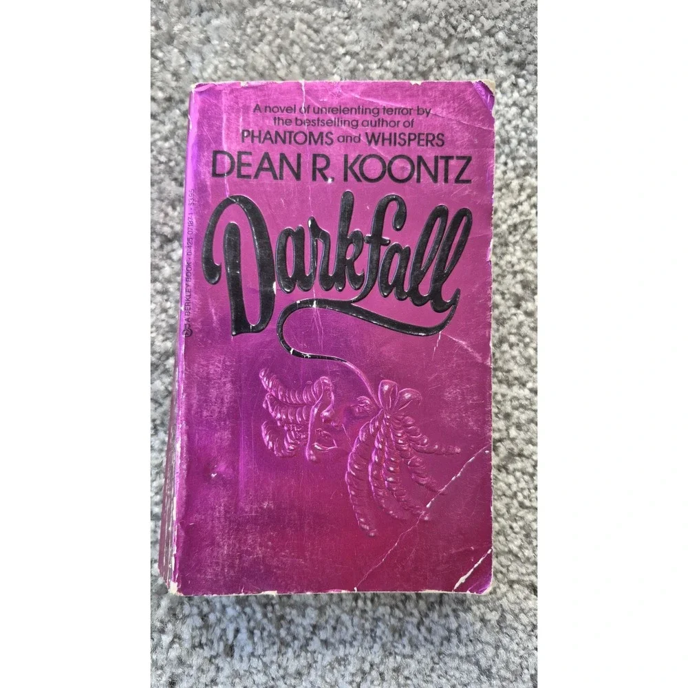 Dean Koontz 5 Vintage‎ Terrors Mommie Dearest, Darkfall The Howling2 Phantoms